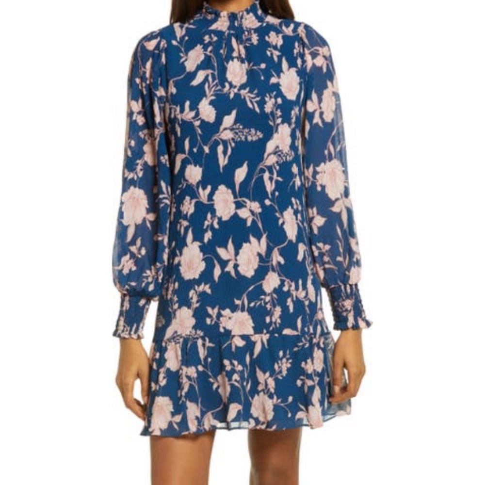 Chelsea28 Long Sleeve Mini Dress - Easter dress